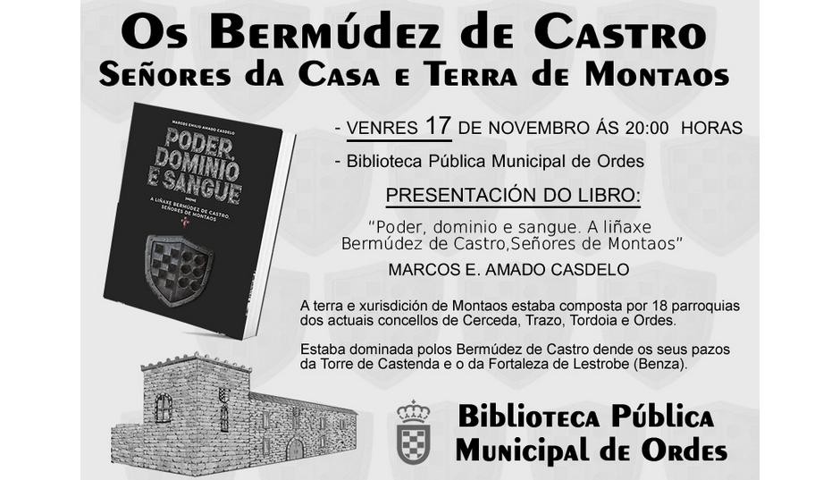 PRESENTACION DO LIBRO: "OS BERMUDEZ DE CASTRO"