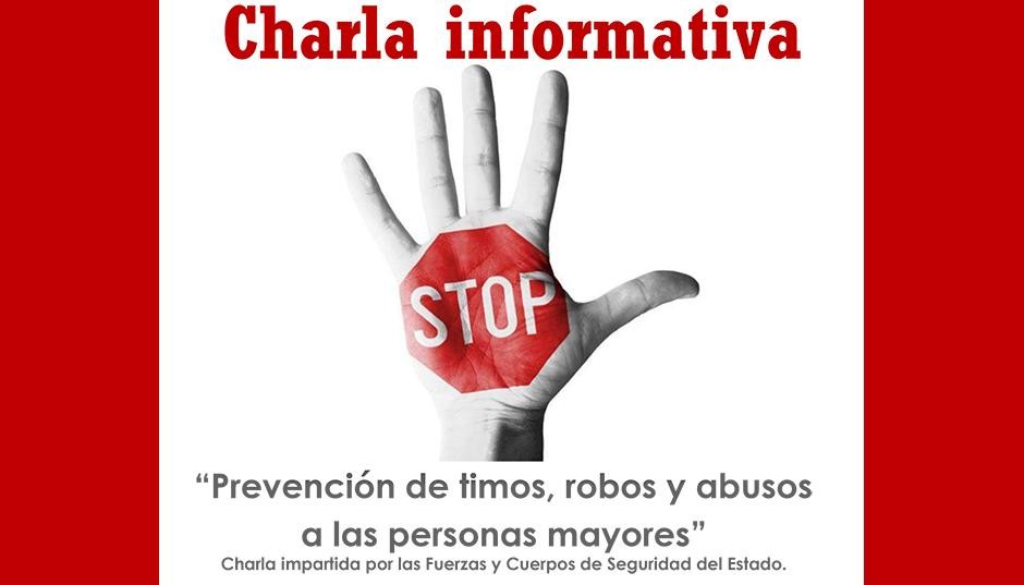 CHARLA INFORMATIVA: PREVENCION DE ROUBOS E TIMOS