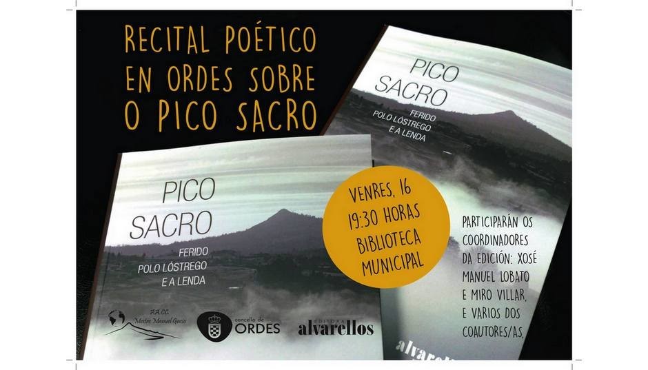 Recital poético en Ordes sobre o Pico Sacro