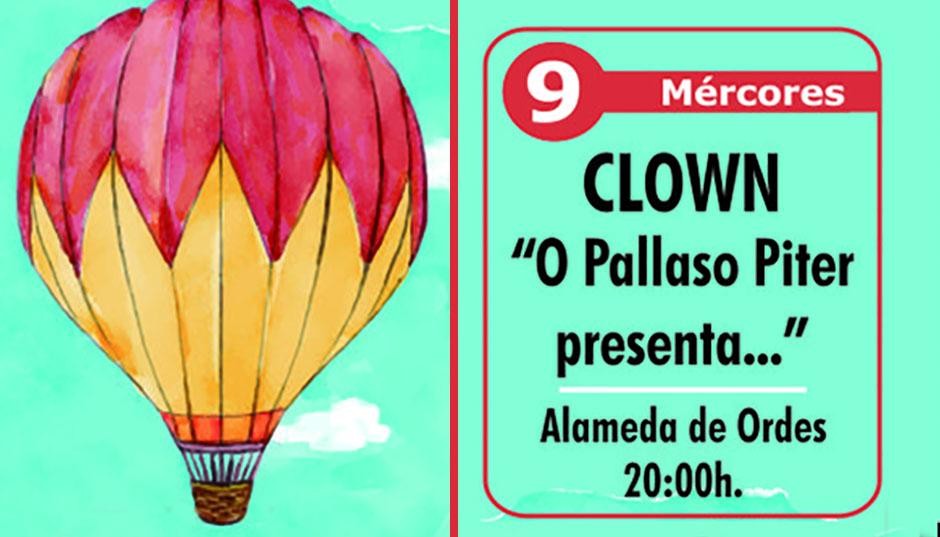O paiaso Piter presenta, espectáculo de clown.