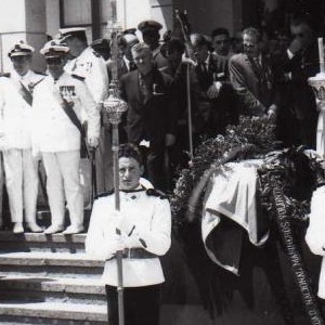1965 chegada dos restos do Cabaleiro Laureado Soldado Lois 5