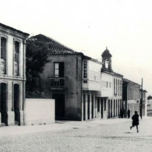Avenida Alfonso Senra no ano 1940
