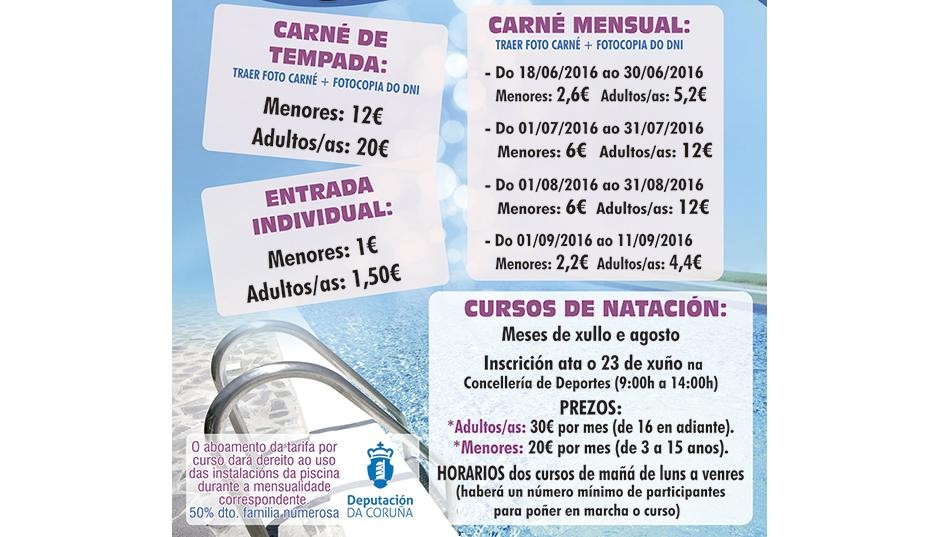Piscina o aire libre "O Muiño"